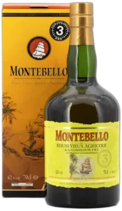 photo du vin Montebello 3 Ans Rhum Vieux