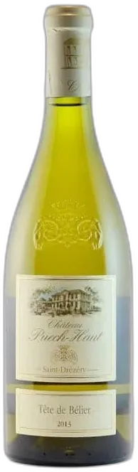vue du vin Puech Haut Tete de Belier Blanc