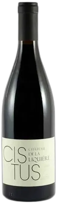 capture du vin la Liquiere Cistus Rouge