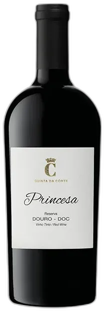 photo du vin Douro Princesa Reserva Rouge 2019 Quinta da Côrte Vin Rouge