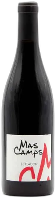 vue du vin Mas Camps Flacon Rouge