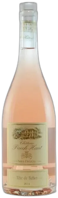 photo du vin Puech Haut Tete de Belier Rosé