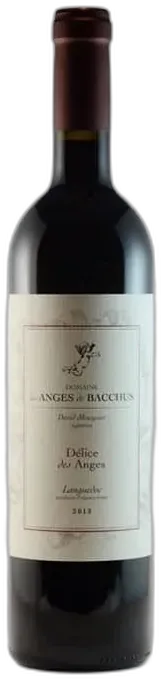 aperçu du vin Anges de Bacchus Delice des Anges Rouge
