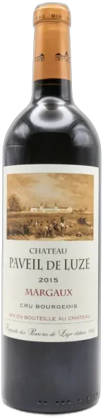 photo du vin Château Paveil de Luze 2015