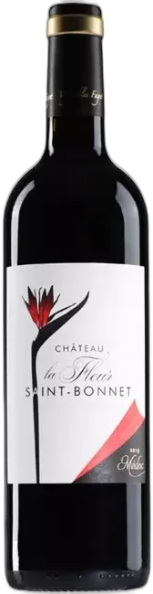illustration du vin la Fleur Saint Bonnet 2019