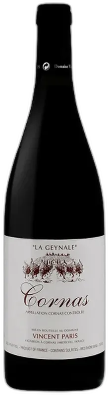 photo du vin Paris Vincent Cornas la Geynale