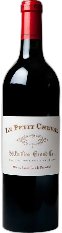 photo du vin Petit Cheval st Emilion Grand Cru