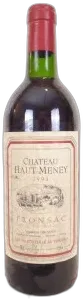 aperçu du vin Château Haut Meney