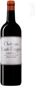 photo du vin Château Haut Bages Libéral