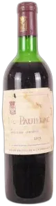 image du vin Pauillac