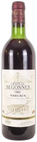 photo du vin Château Segonnes