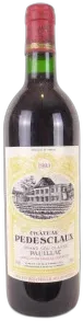 photo du vin Château Pédesclaux