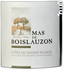 photo du vin Côtes du Rhône Villages