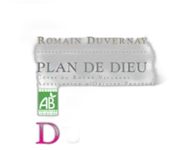 photo du vin Romain Duvernay Côtes du Rhône Villages Plan de Dieu Bio