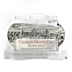 illustration du vin Chablis Grand Cru Blanchot 2013 Daniel-Etienne Defaix