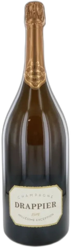 image du vin Champagne Drappier Millesime Exception 2015 en Magnum
