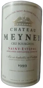 photo du vin Château Meyney Cru Bourgeois Saint Estèphe
