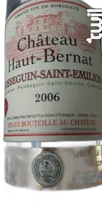 photo du vin Puisseguin Saint Emilion