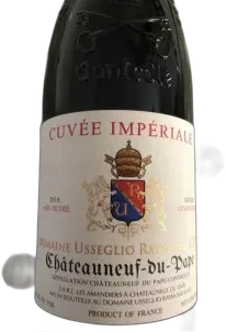 capture du vin Châteauneuf du Pape Cuvée Impériale