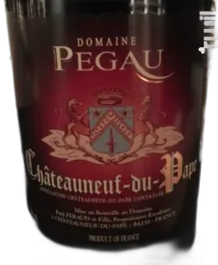image du vin Chateauneuf du Pape