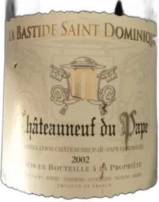 photo du vin la Bastide Saint Dominique Châteauneuf-du-Pape