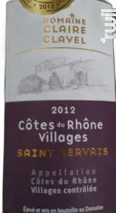 image du vin Saint Gervais