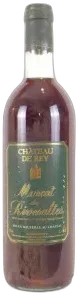 photo du vin Muscat de Rivesaltes Non Millésimé Années 1980 à 1990