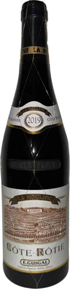capture du vin E. Guigal Cote Rotie la Mouline, Rhone, France