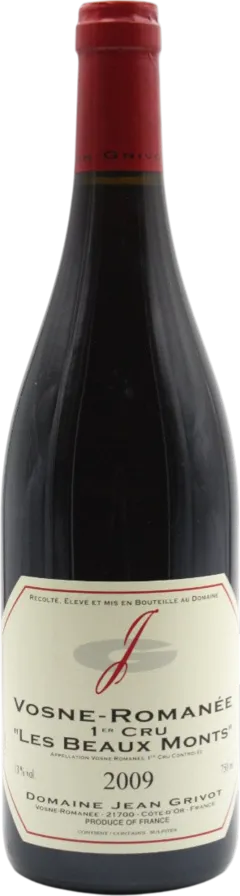 illustration du vin Domaine Jean Grivot les Beaux Monts, Vosne-Romanee Premier Cru, France