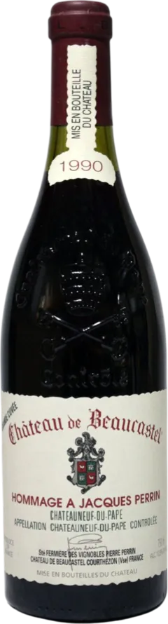 photo du vin Chateau de Beaucastel Chateauneuf-du-Pape Grand Cuvee Hommage a Jacques Perrin, Rhone, France