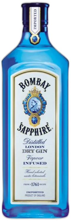 capture du vin Bombay Sapphire London Dry