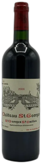 photos du vin Château Saint Georges 2006 Saint Georges Saint Emilion