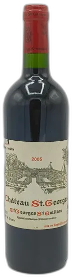 photo du vin Château Saint Georges 2005 Saint Georges Saint Emilion
