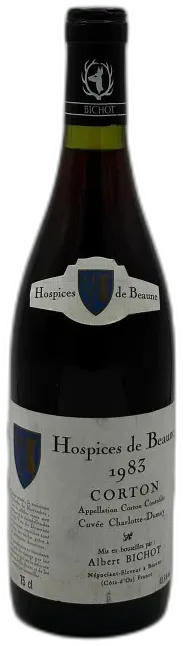 photo du vin Corton Grand Cru Cuvée Charlotte Dumay 1983 Hospices de Beaune