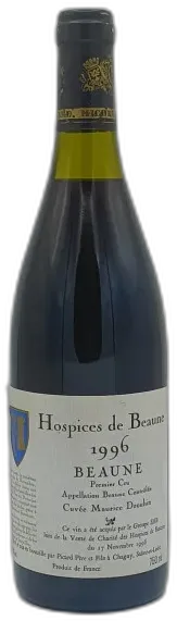 photo du vin Beaune Cuvée Maurice Drouhin 1996 Hospices de Beaune