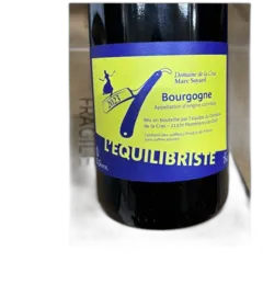 photo du vin Domaine de la Cras Bourgogne Rouge l’Equilibriste 2023