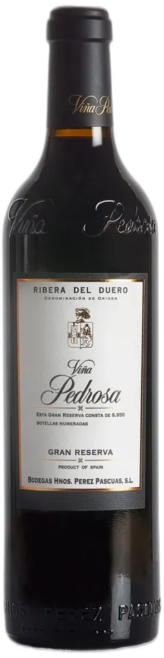 vue du vin Viña Pedrosa Gran Reserva