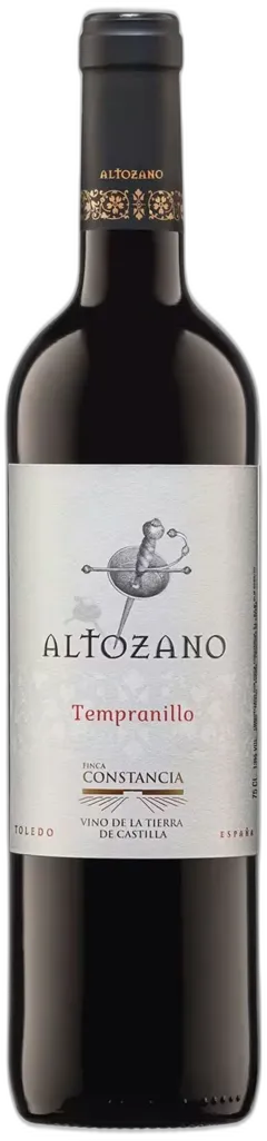 image du vin Altozano Tempranillo