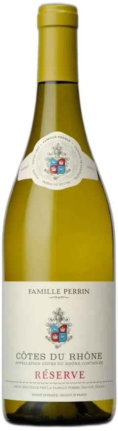 illustration du vin Famille Perrin Réserve Côtes du Rhône Blanc