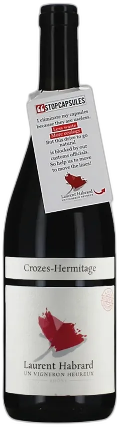 illustration du vin Crozes-Hermitage Aoc Rouge Domaine Laurent Habrard 2021
