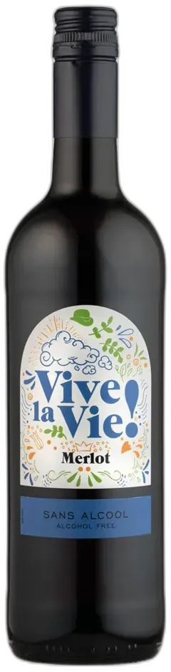 capture du vin Merlot Sans Alcool Vive la Vie!