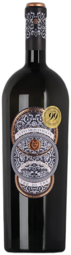 photo du vin Puglia Igt Tre di Tre Lupo Meraviglia 2023