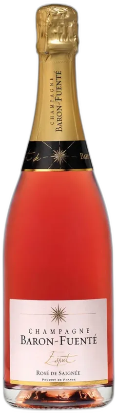 vue du vin Aoc Esprit Rosé de Saignée Baron-Fuenté