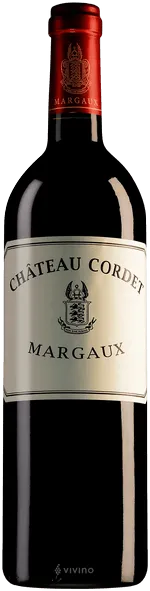 image du vin Château Cordet Margaux 2017