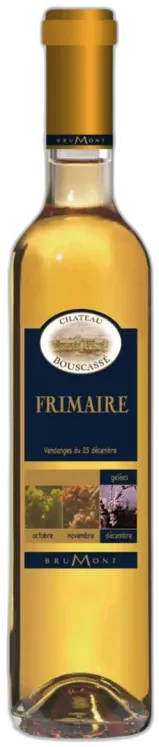 photo du vin Frimaire 2011 Pacherenc du Vic-Bilh Doux du Château Bouscassé