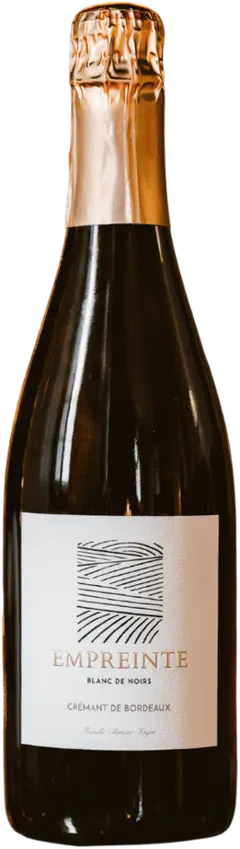 vue du vin Empreinte de Bordeaux Blanc de Noirs