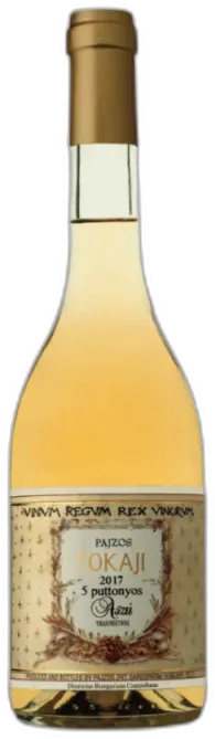 aperçu du vin Pajzos Tokaj 6 Puttonyos 2017