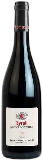 illustration du vin Syrah Secret de Famille Vin