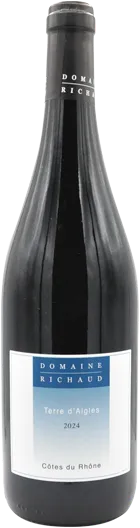 photo du vin Domaine Marcel Richaud Terre d’Aigles Richaud Côtes du Rhône Bio