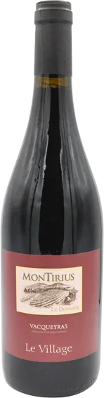 photo du vin Domaine Montirius le Village Vacqueyras 2021